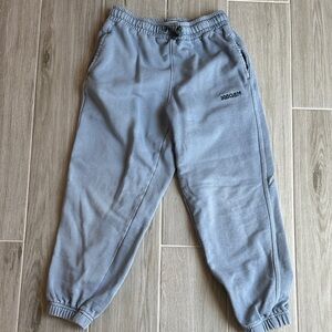 Zara Kids Size 9 Gray Joggers with Logo